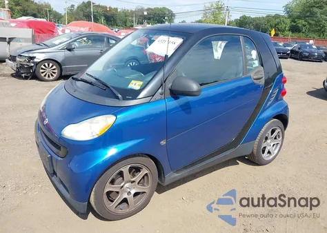 2008 Smart Fortwo Passion/Pure из США, поврежденный, VIN WMEEJ31XX8K154278